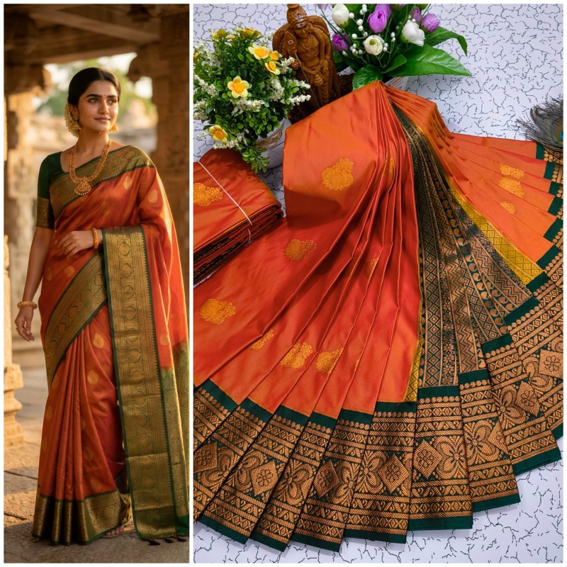 Mangalyam Korvai Soft Silk