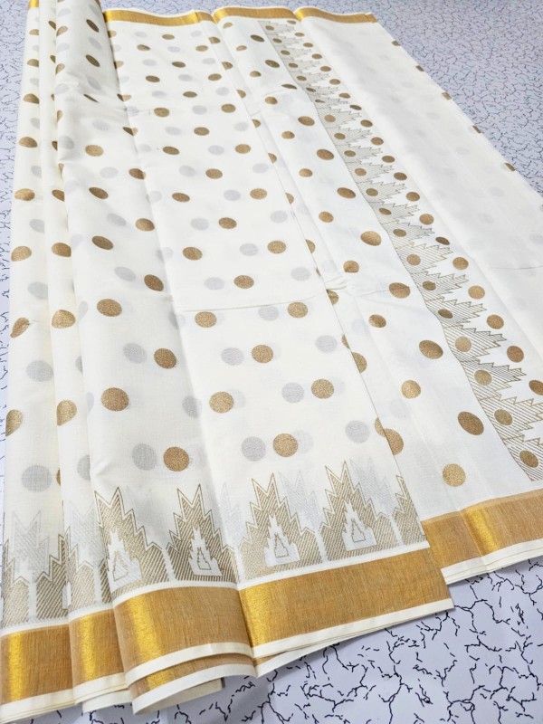 Printed cotton sarees