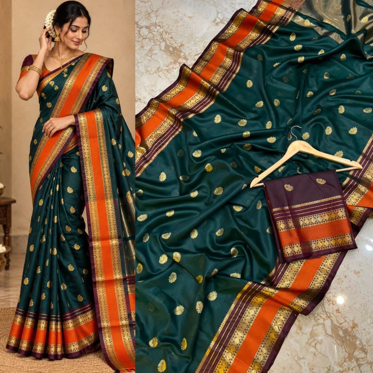 Banarasi soft Silk