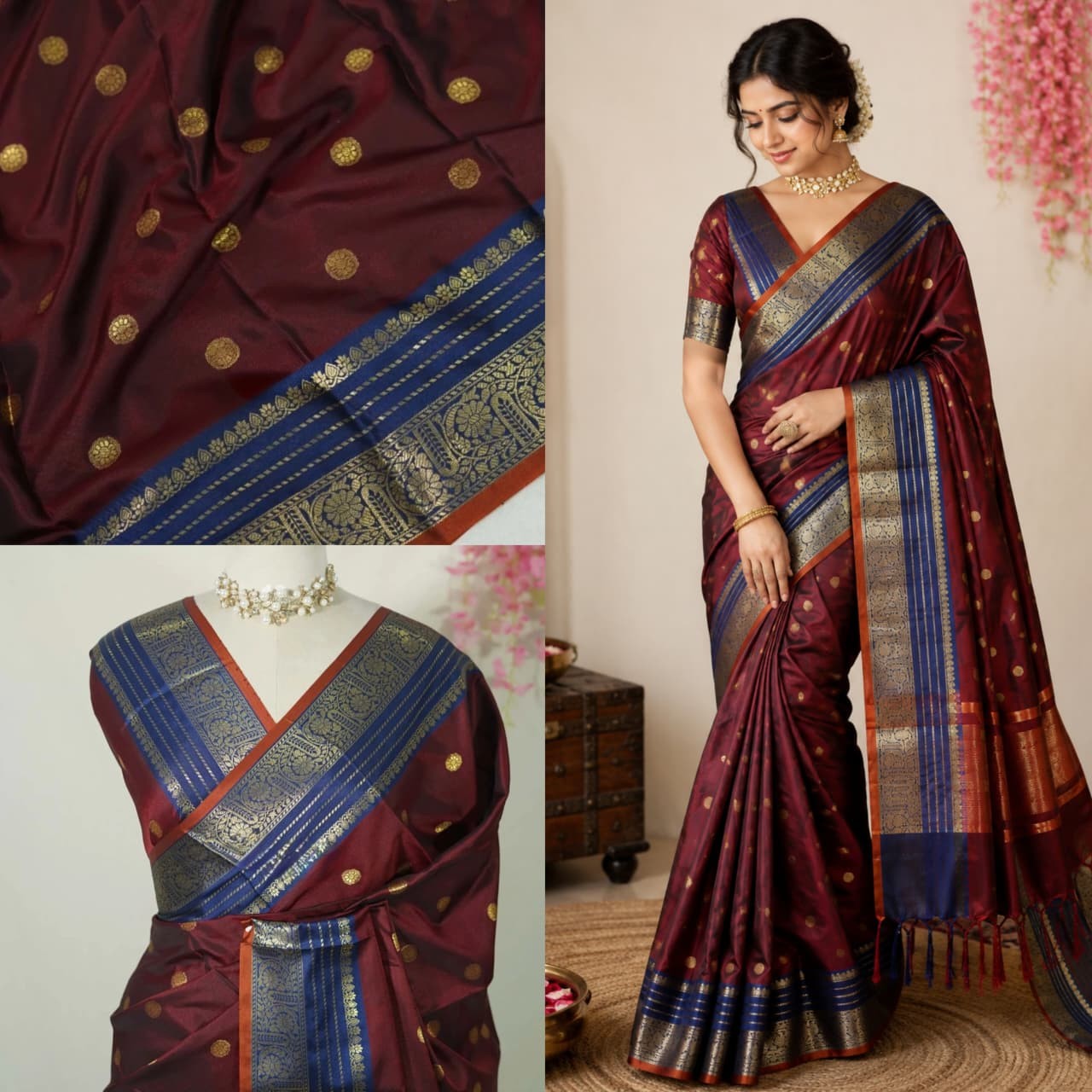Banarasi soft Silk