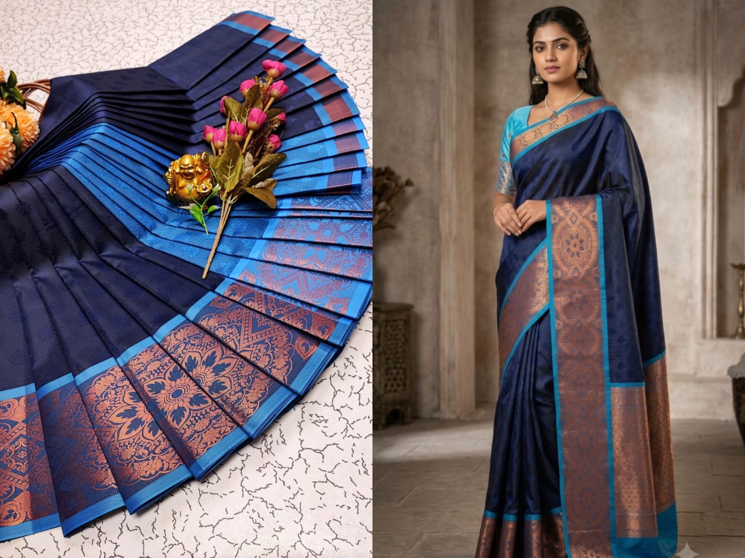 3D Emposed Silksarees