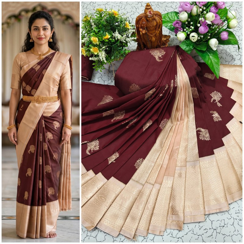 Mangalyam Korvai Soft Silk