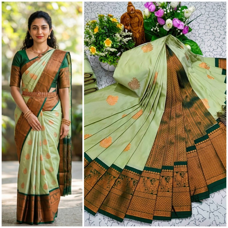 Mangalyam Korvai Soft Silk