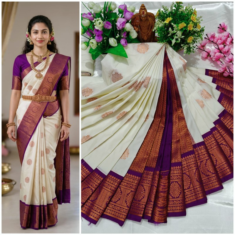 Mangalyam Korvai Soft Silk