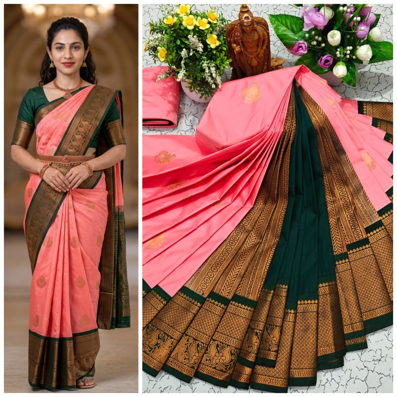 Mangalyam Korvai Soft Silk