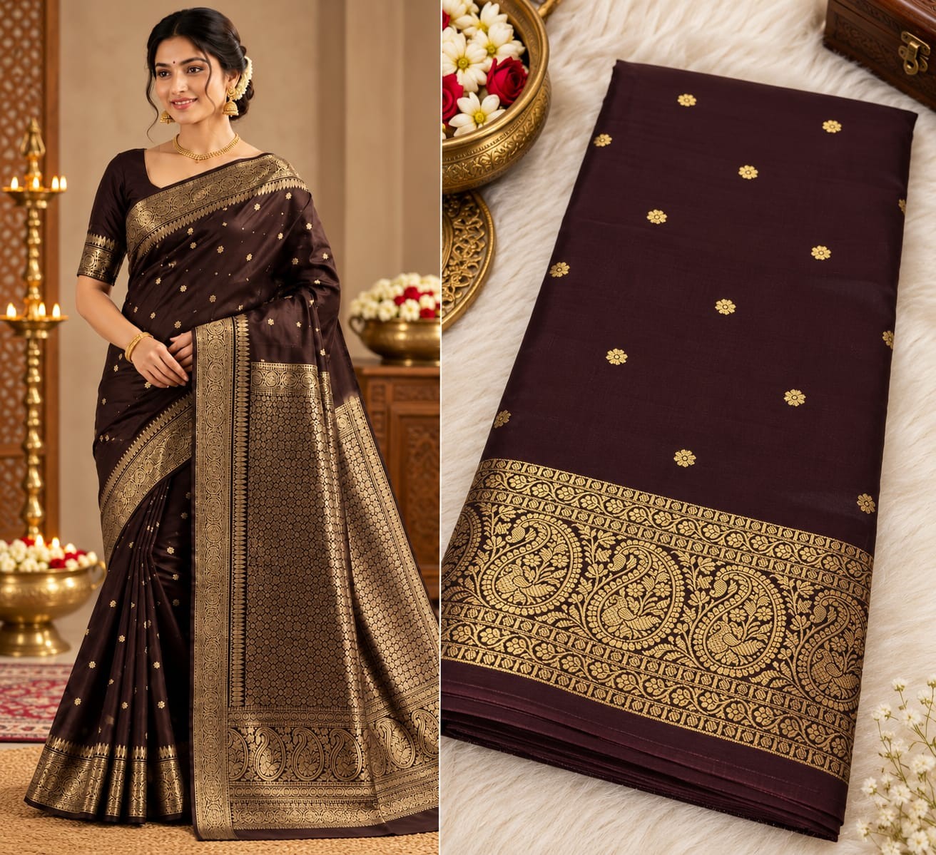Banarasi soft Silk