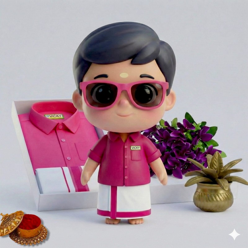 Kids dhoti and shirt